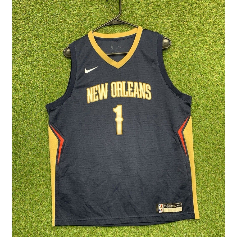 Zion Williamson New Orleans Pelicans Jersey Youth XL (18-20) Swingman Nike #1